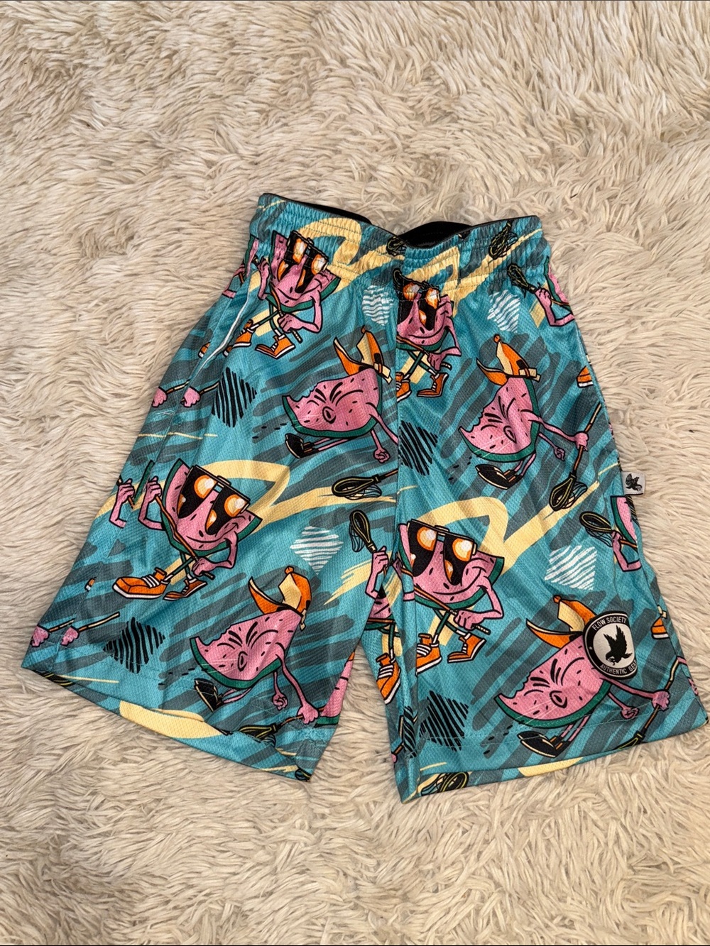 🥍🍉 Flow Society  Lacrosse Shorts XS